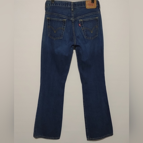 Vintage Levi's 515 Nouveau Retro Y2K Style  Low Rise Boot Cut Jeans size 6 - Picture 9 of 17